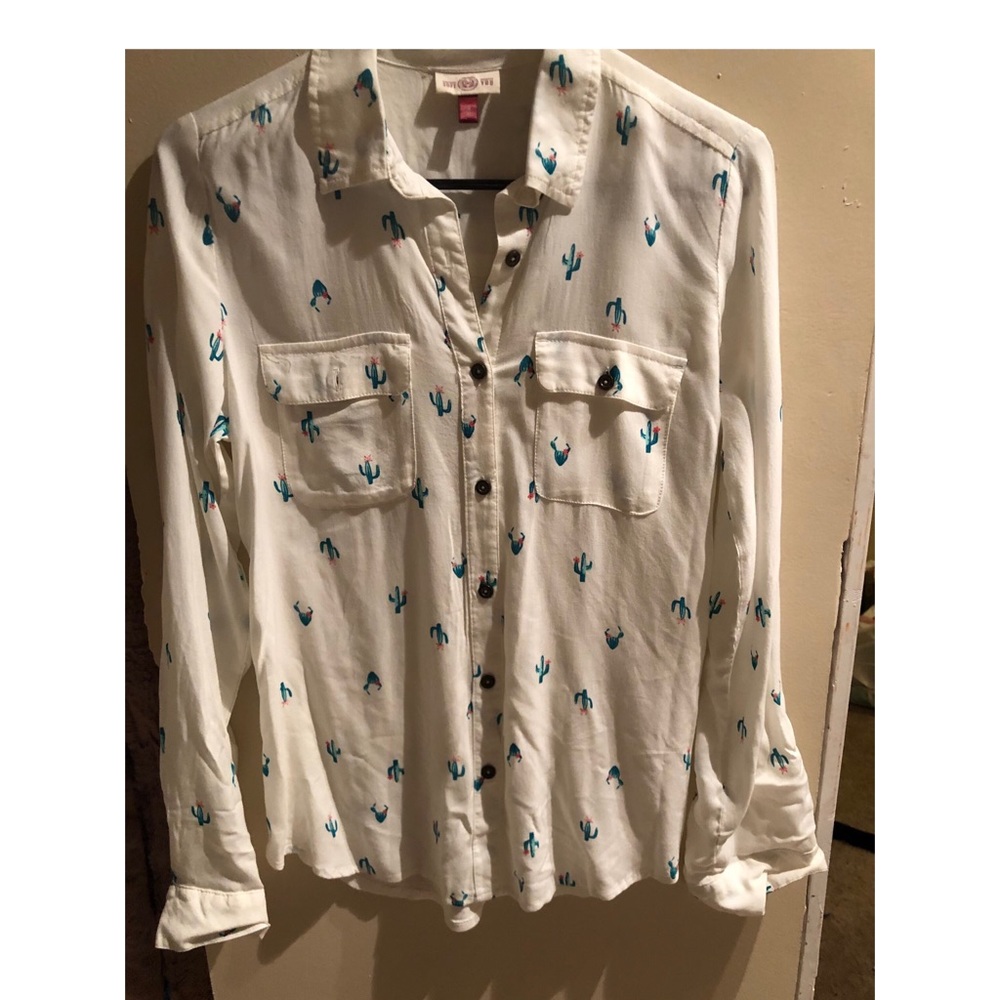 Cactus button down